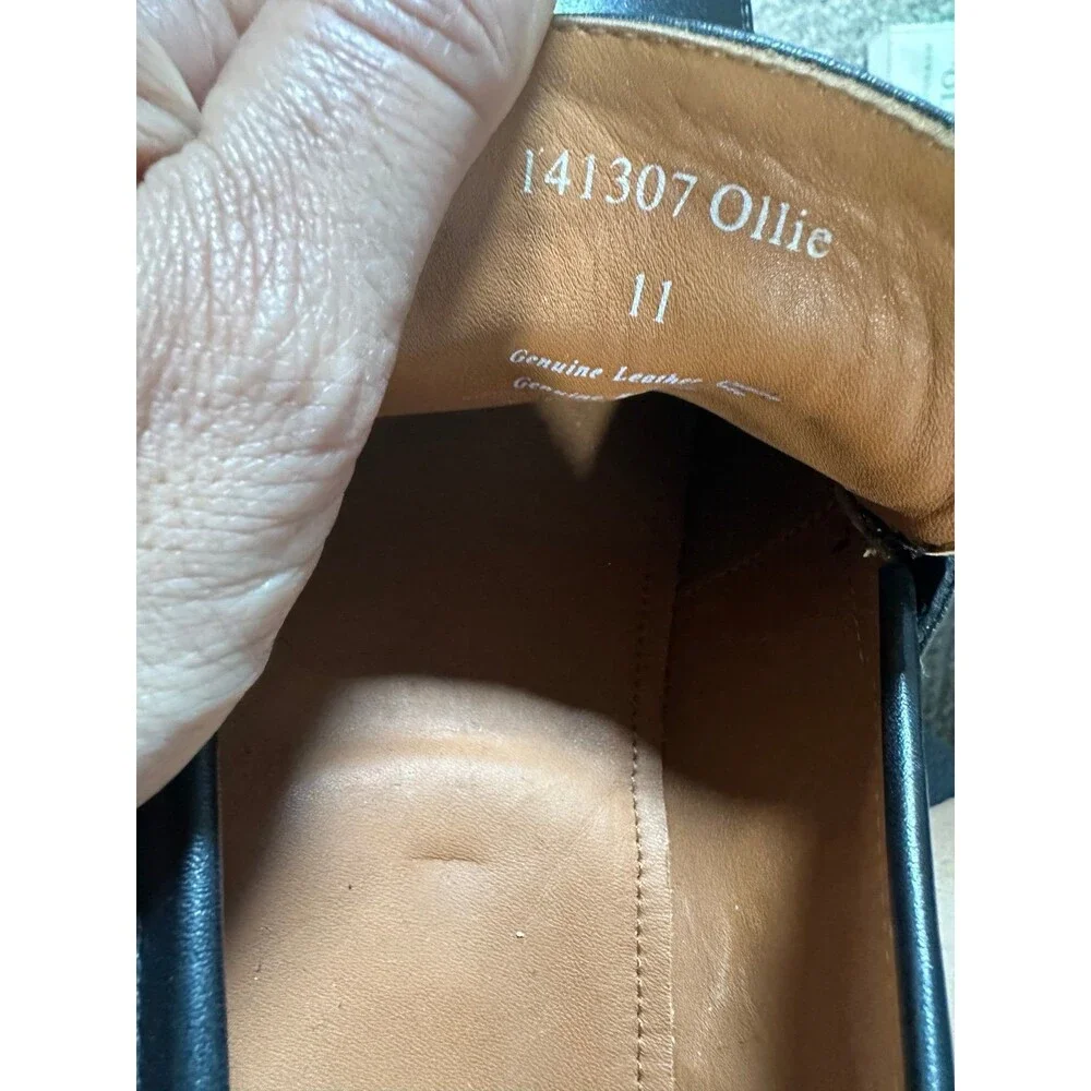 NWOT Dunross & Sons Men's 141307 Ollie Genuine Leather Oxford Dress Shoes 11